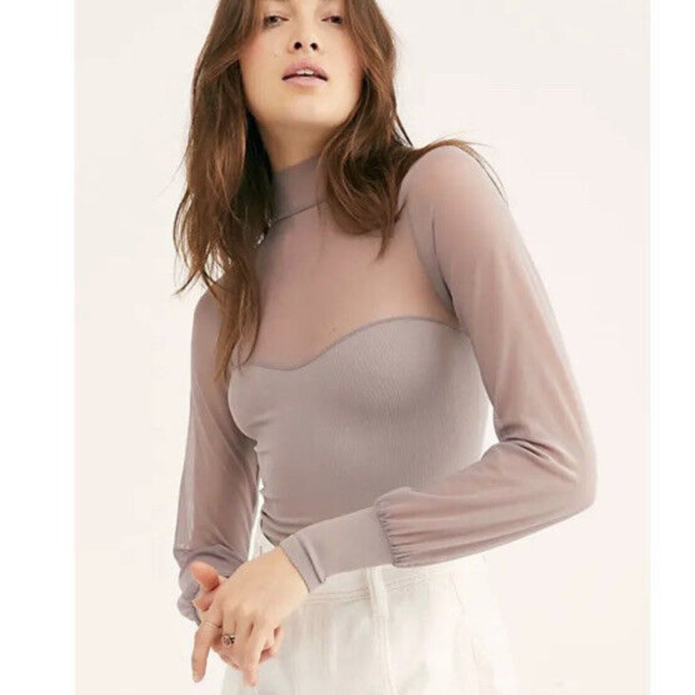 Free People Light Up Layering Top